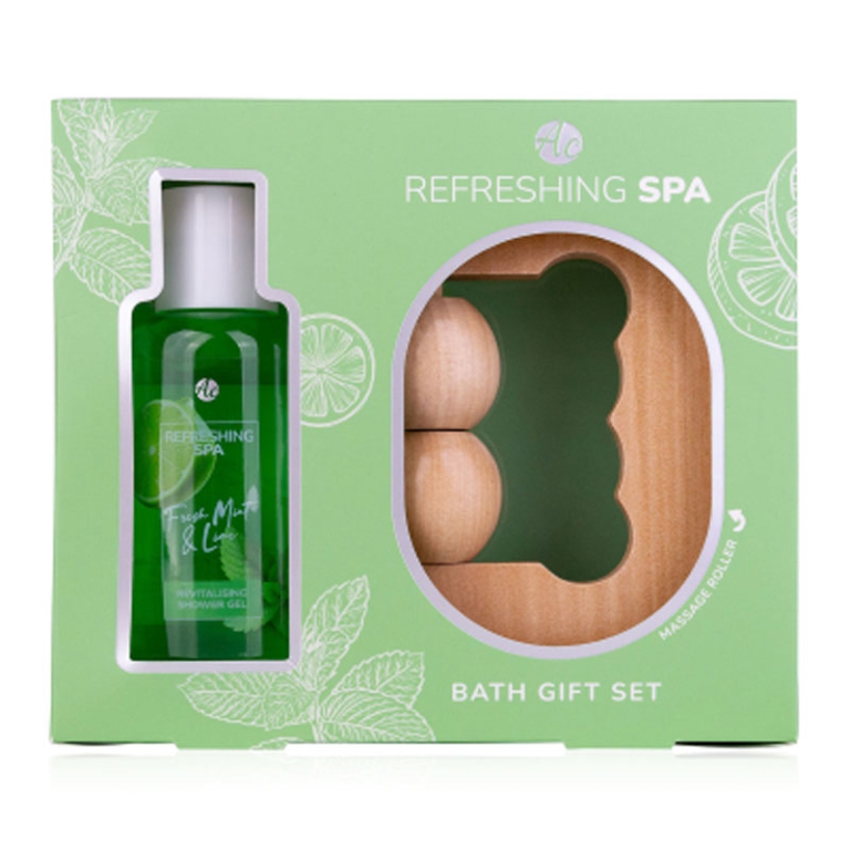 BAGNOSCHIUMA 100ML MENTA E LIMONE CON ACCESSORIO