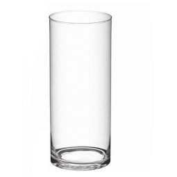 VASO CILINDRO D12H30CM   VETRO TRASPARENTE