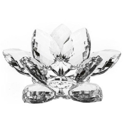 PORTACANDELA CRISTALLO   D10,5H4,5CM