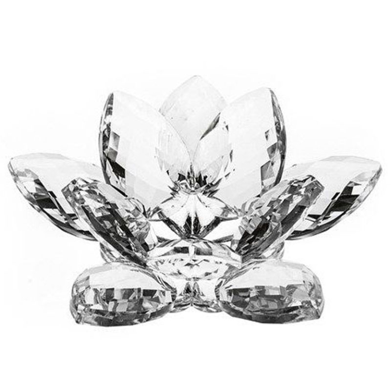 PORTACANDELA CRISTALLO   D10,5H4,5CM