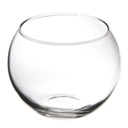 VASO PESCIERA D16H12,5CM VETRO TRASPARENTE