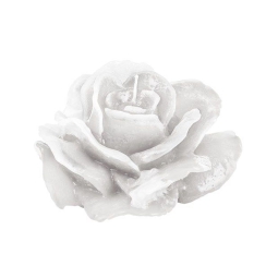 CANDELA FIORE ROSA BIANCA D110H60MM