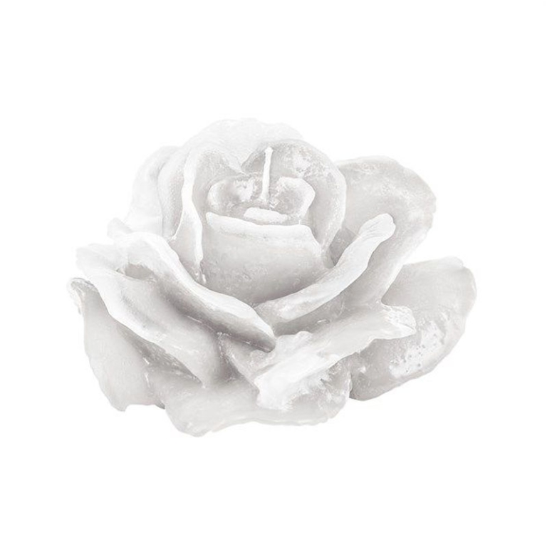 CANDELA FIORE ROSA BIANCA D110H60MM