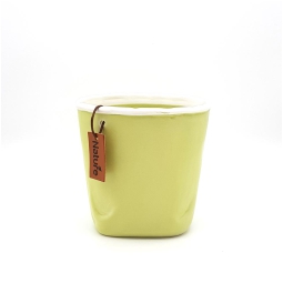 VASO CERAMICA VERDE      D13,2H12,5CM