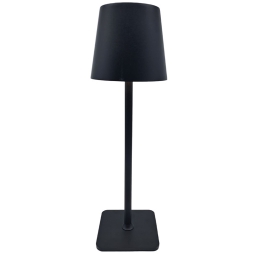 LAMPADA LED H38CM NERA   DIMMERABILE USB