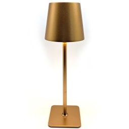 LAMPADA LED H38CM ORO    DIMMERABILE USB