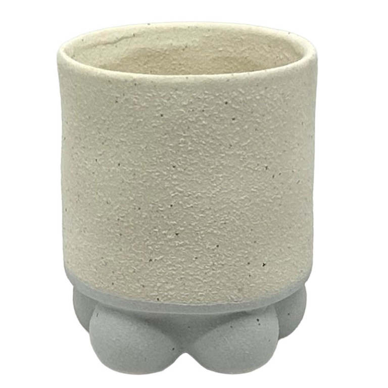 VASO CASPÒ 7X8CM BIANCO