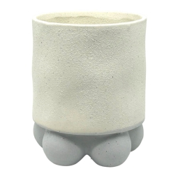 VASO CASPÒ 13X16CM BIANCO