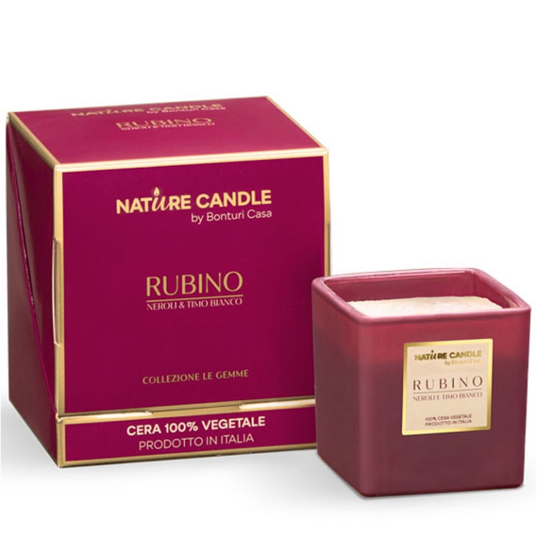 CANDELA 80GR LE GEMME NEROLI E TIMO BIANCO