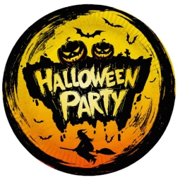 PIATTI CARTA HALLOWEEN D23CM 6PZ