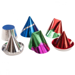 CAPPELLI MIGNON          METALLIZZATI 6PZ