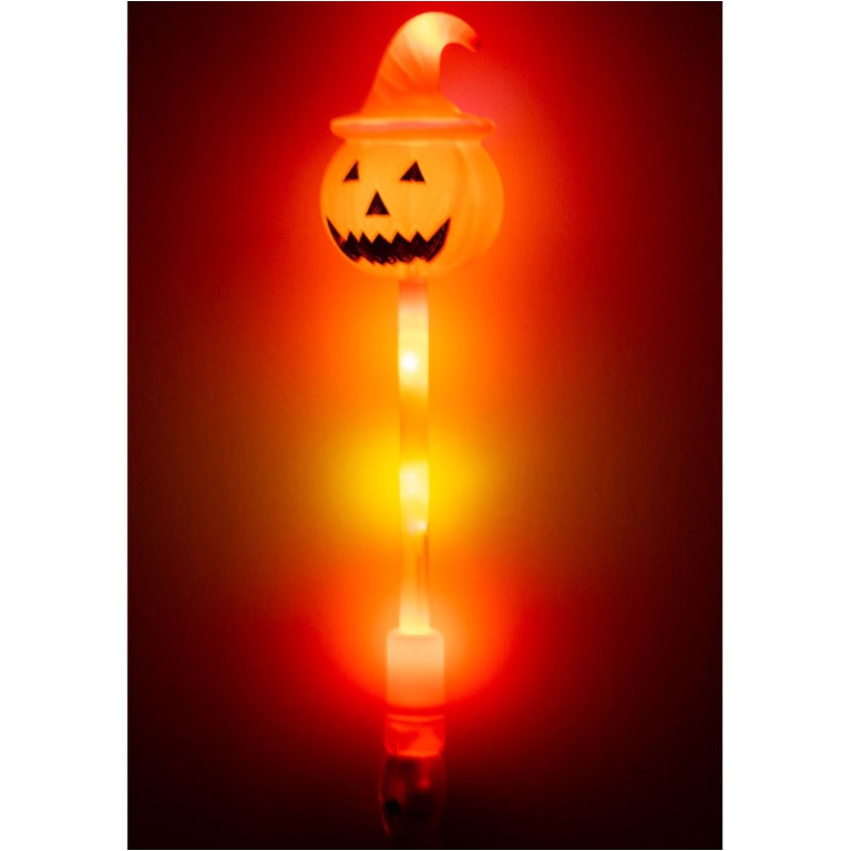 BASTONE ZUCCA LUMINOSA 23CM 2