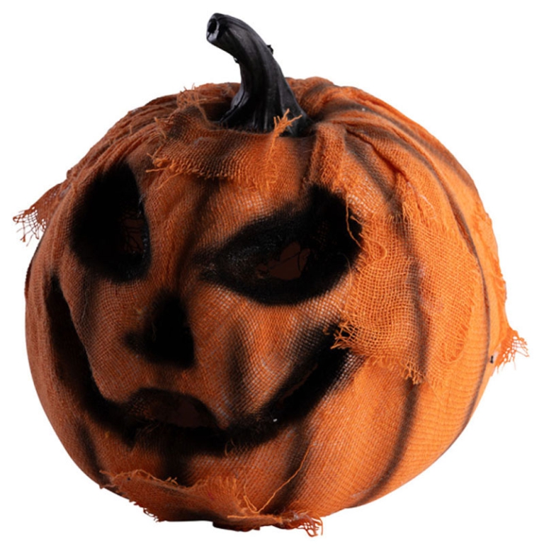 ZUCCA 16CM CON JUTA E LUCI 2