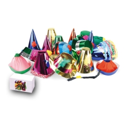 CAPPELLI GRANDI          METALLIZZATI 50PZ