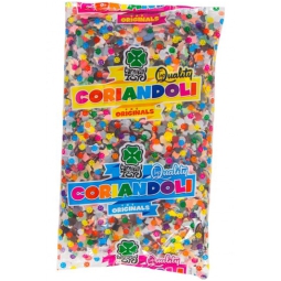 CORIANDOLI MULTICOLOR TOP QUALITY 100 BUSTE 100GR