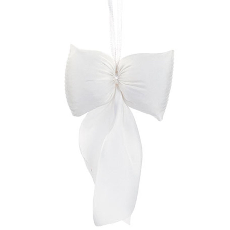 FIOCCO CHIFFON H15CM 12PZ BIANCO DA APPENDERE
