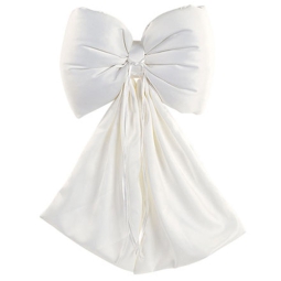 FIOCCO PORTAFEDI RASO    BIANCO 25X44CM