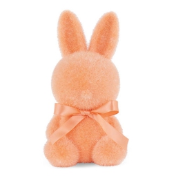 CONIGLIETTO FLOCCATO PESCA H 18CM