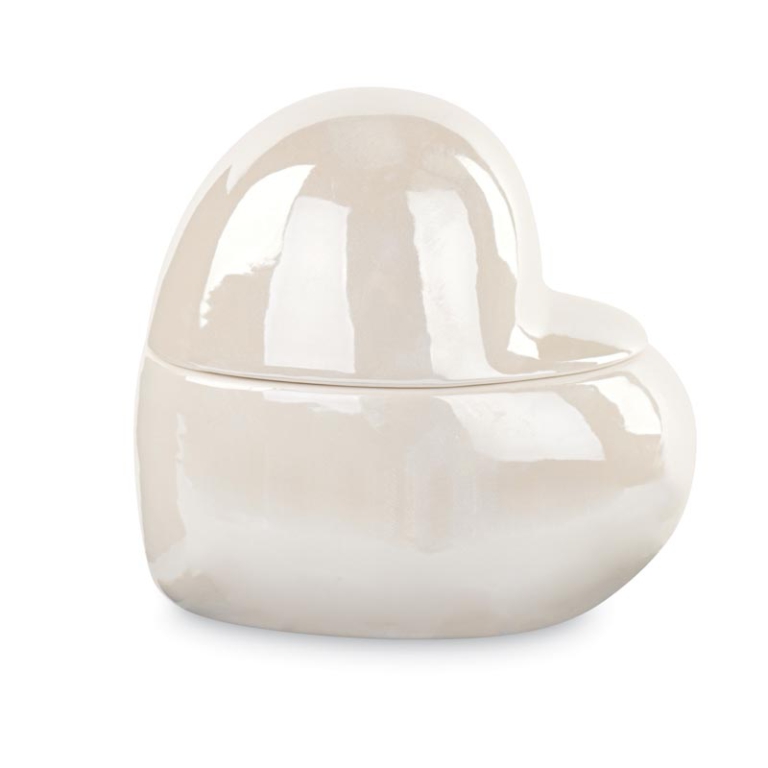 CUORE PERLATO C/CAND.    PROFUMO SCATOLA 7,5H11,5CM