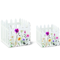 CONTENITORE RECINTO FLOREALE SET 2PZ