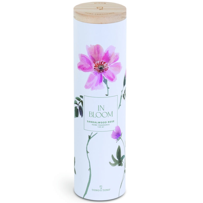 DIFFUSORE 120ML FIORI    ROSA H27,5CM 2