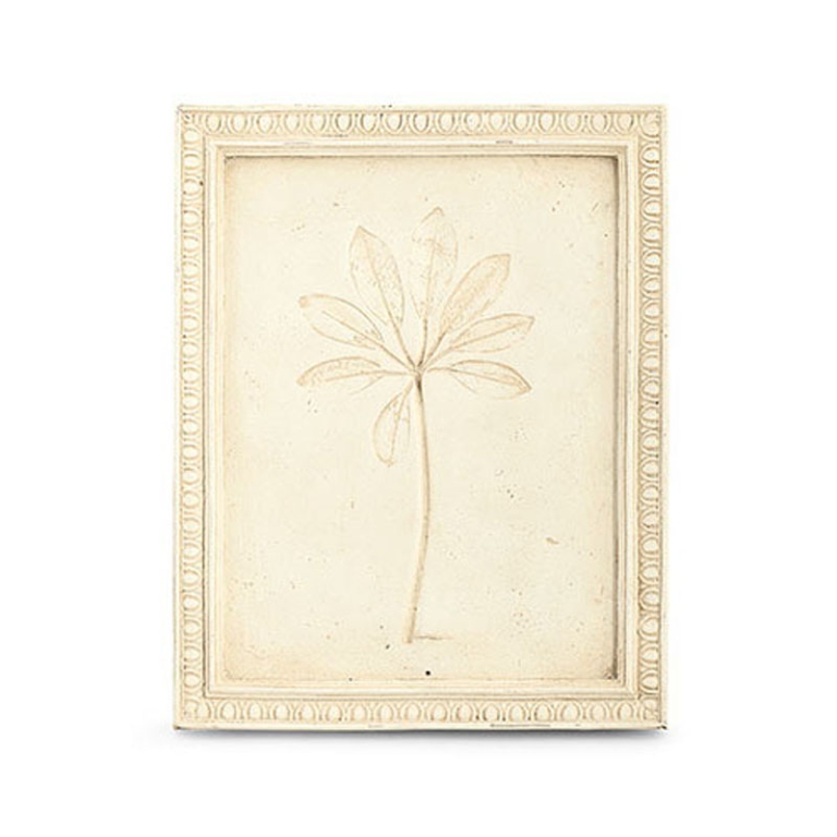 QUADRO BOTANICO AVORIO   18X23CM SOGGETTI ASSORTITI