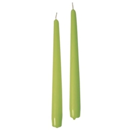 CANDELA CONICA 10PZ 25CM PISTACCHIO