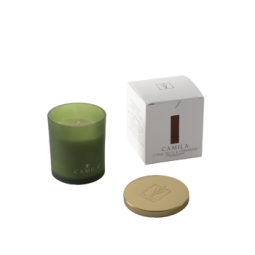 CANDELA 140GR D8H8CM     VERDE ZUCCHERO FILATO