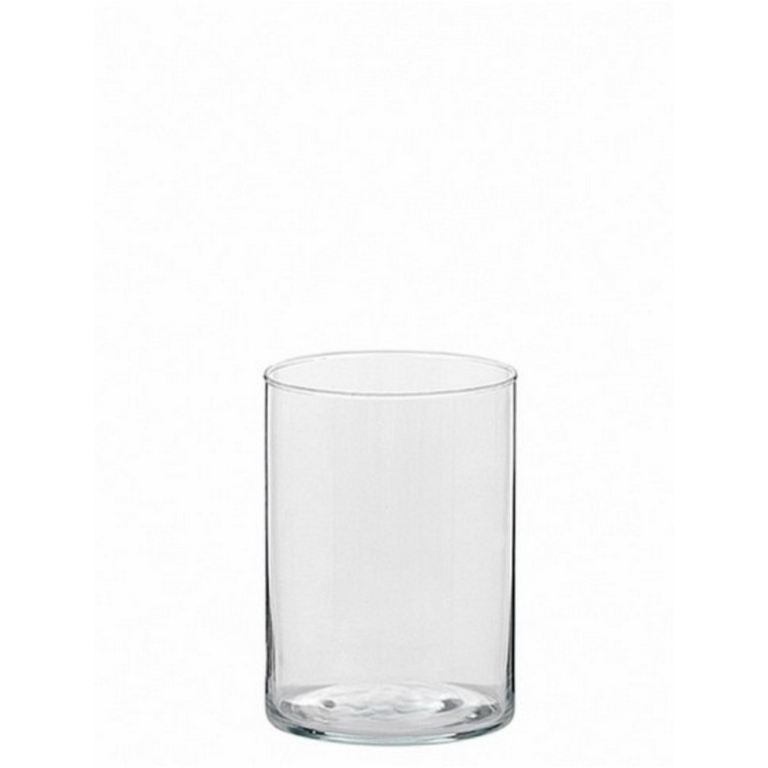 VASO CILINDRO D10H25CM   VETRO TRASPARENTE