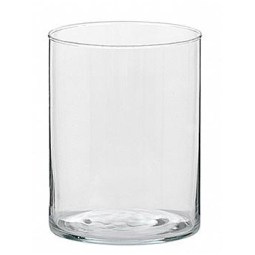 VASO CILINDRO D12H25CM   VETRO TRASPARENTE