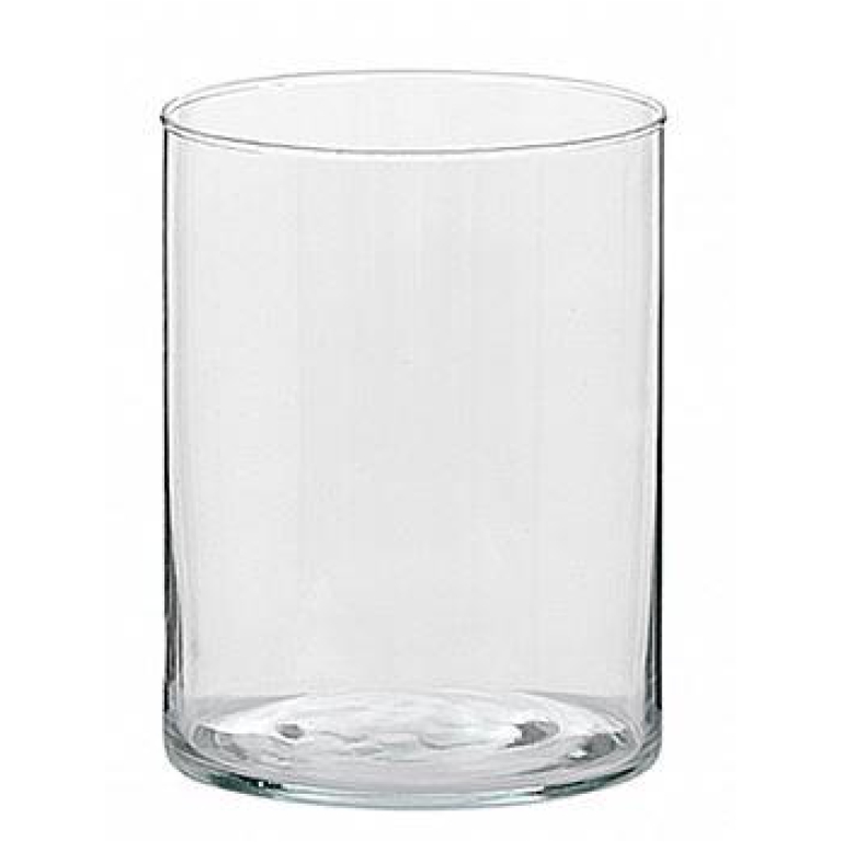 VASO CILINDRO D12H25CM   VETRO TRASPARENTE