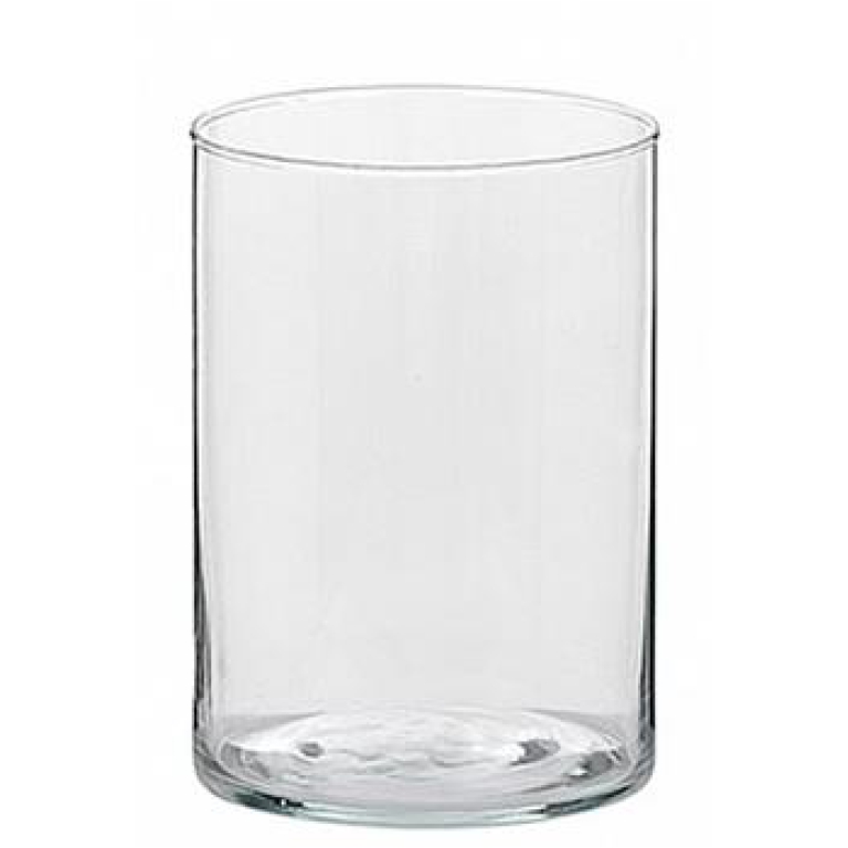 VASO CILINDRO D12H30CM   VETRO TRASPARENTE