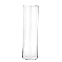 VASO CILINDRO D15H50CM   VETRO TRASPARENTE