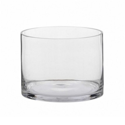 VASO CILINDRO D20H20CM   VETRO TRASPARENTE