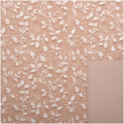 BOBINA PPL 100CMX25MT FANTASIA FLOREALE CAFFÈLATTE