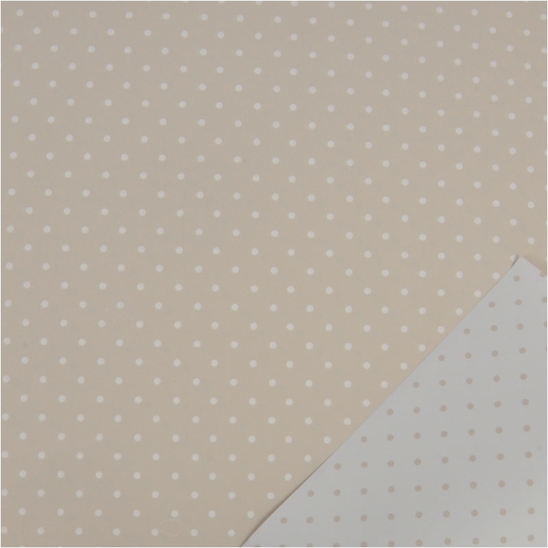 BOBINA PPL 100CMX25MT MINI POIS TORTORA BICOLOR