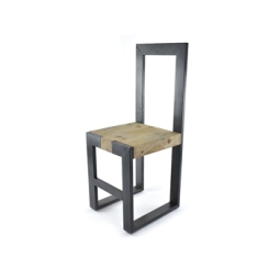 SGABELLO 36X38H90CM      LEGNO E METALLO