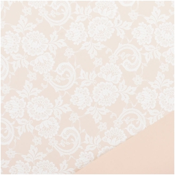 BOBINA 1X25MT DOUBLE FANTASIA DAMASCATA TORTORA
