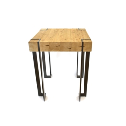 COLONNA 90X90H110CM      LEGNO GAMBE METALLO