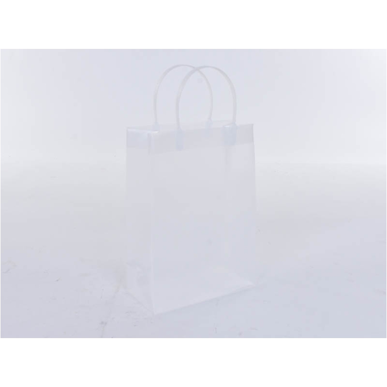 SHOPPER 30X38X11CM PPL TRASPARENTE 12PZ