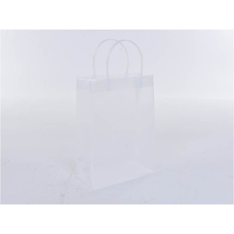 SHOPPER 30X38X11CM PPL TRASPARENTE 12PZ