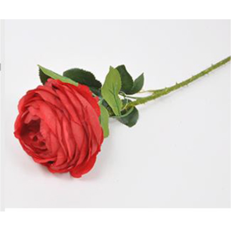 FIORE ROSA ROSSA L55CM