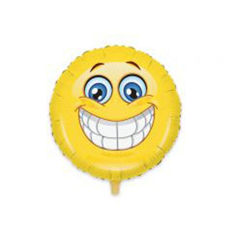 PALLONCINO MYLAR 46CM    EMOTICONS