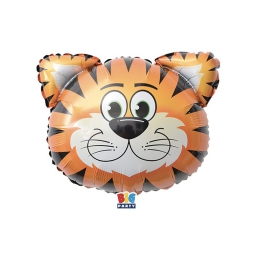 PALLONCINO MYLAR 49X49CM TIGRE