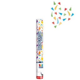 TUBO 30CM SPARACORIANDOLI MULTICOLOR METAL 8MT