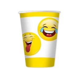 BICCHIERI 8PZ 250CC      EMOTICONS