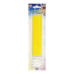 CANDELINE MATITE 12PZ 15CM GIALLO