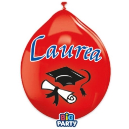 PALLONCINI 10PZ 26CM     LAUREA