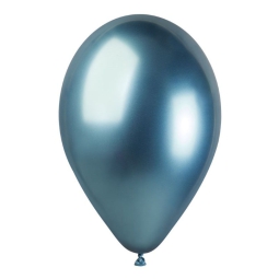 PALLONCINI LATTICE 50PZ  33CM COL.GLOSSY CELESTE