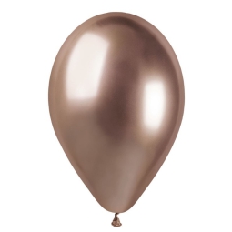 PALLONCINI LATTICE 50PZ  33CM COL.GLOSSY ROSE GOLD